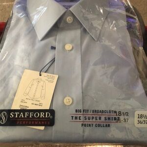 Long sleeve men's stafford size 18 1/2